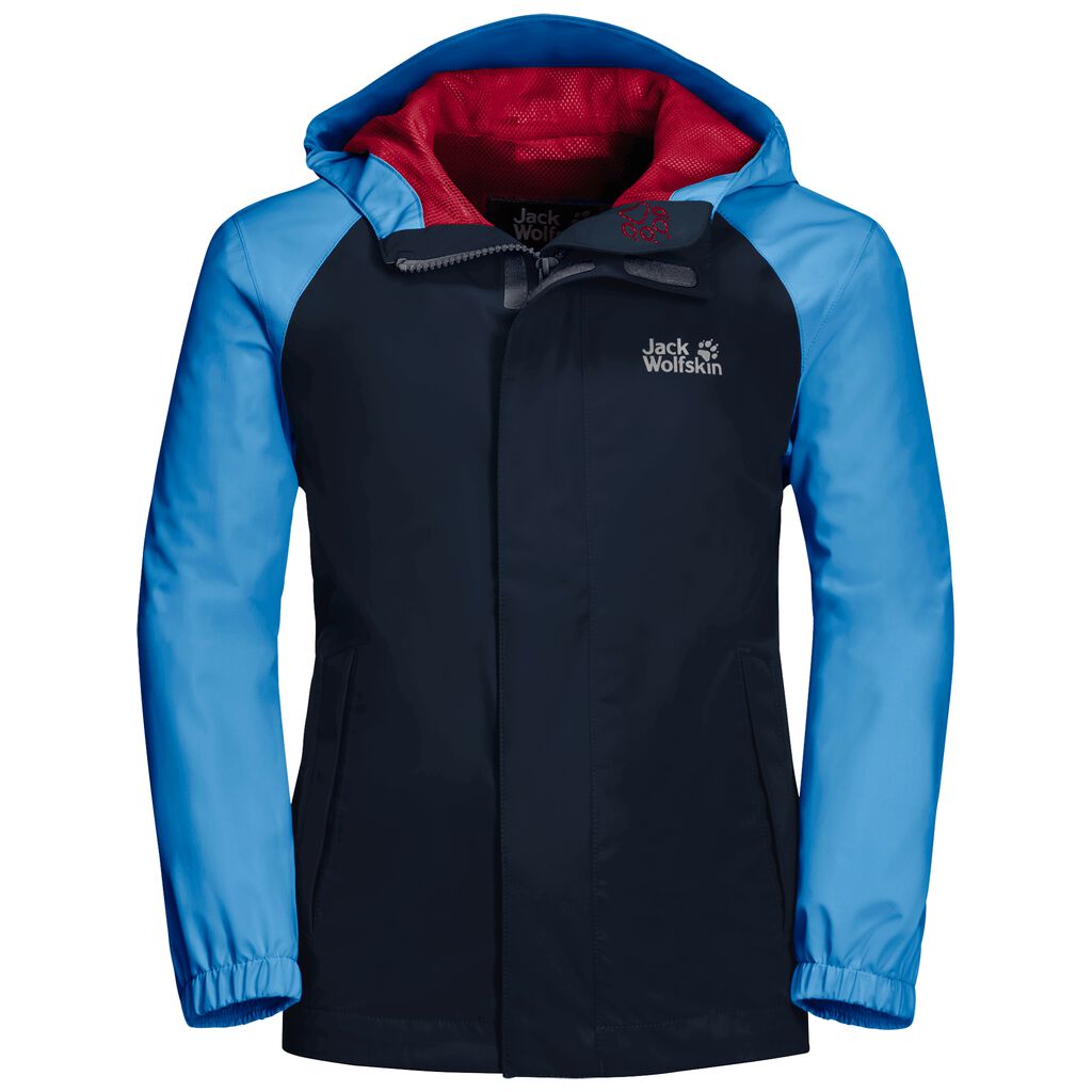 Jack Wolfskin TUCAN Gyerek Vízálló Kabát Kék - NPBCYZ-057